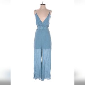 Baby Blue Lightweight Jumpsuit/ Romper